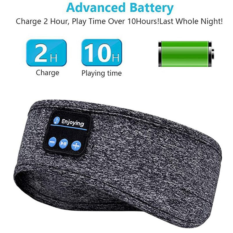 SleepCozzy™- Comfort Sleeping Bluetooth Headband